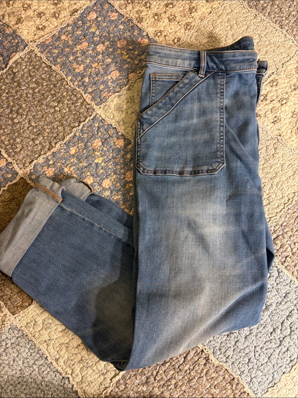 J. Jill Light Wash Slim Straight Women's Jeans